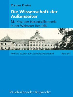 cover image of Die Wissenschaft der Außenseiter